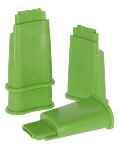 Kerbl Standfüsse 4er für Kunststofftränke, grün, 8cm