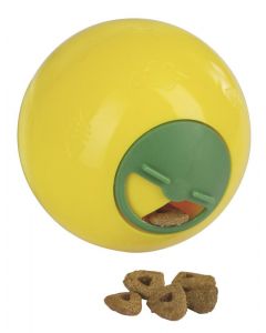 Kerbl Snackball für Katzen und Hühner, gelb - ø 7.5 cm