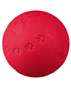 Spielball, Naturgummi, rot