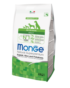 DE Monge Speciality Line Adult ALL BREEDS Monoprotein - Kaninchen | Trockenfutter  