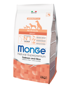 DE Monge Speciality Line Adult ALL BREEDS Monoprotein - Lachs | Trockenfutter  