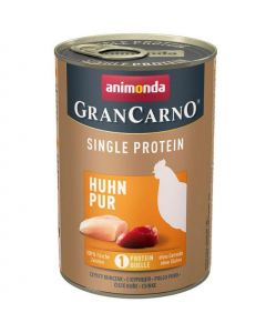 DE Animonda GranCarno Single Protein, Huhn pur | Nassfutter für Hunde