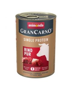 DE Animonda GranCarno Single Protein, Rind pur | Nassfutter für Hunde