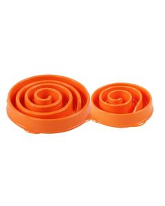 Pawise "Swirl" Anti-Schling Napf, orange 