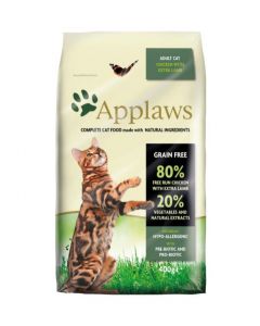 DE Applaws Adult, Huhn + Lamm | Trockenfutter für Katzen