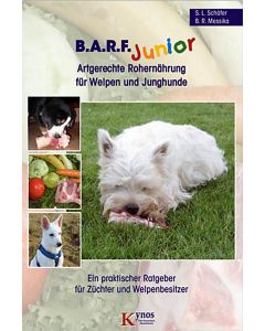 Buch B.A.R.F. Junior Artgerechte Rohernährung für Welpen und Junghunde