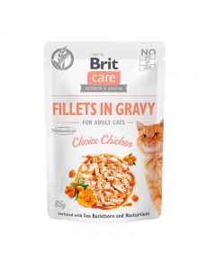 Brit Care Cat - Filets in Sauce - Huhn