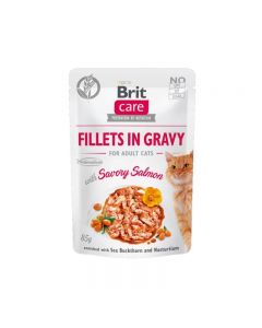 Brit Care Cat - Filets in Sauce - Lachs