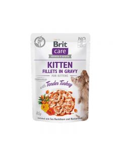 Brit Care Cat KITTEN - Filets in Sauce - Truthahn