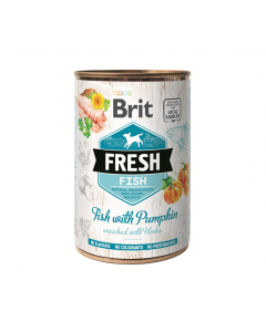 Brit Fresh Dog - Fisch mit Kürbis | 6x400g