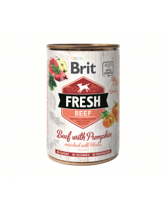 Brit Fresh Dog - Rind mit Kürbis 