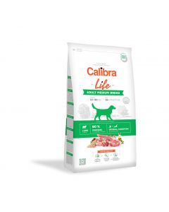 Calibra LIFE Adult Medium Breed Lamm + Reis 