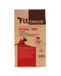 cdVet Fit-Crock Spezial Rind | Purinarmes Hundefutter
