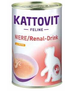 DE Kattovit Niere/ Renal Drink Huhn - 24x135ml