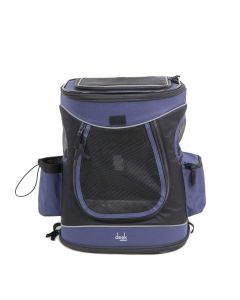 deek Hunderucksack "Montana", 34 × 43 × 30 cm | dunkelblau/schwarz