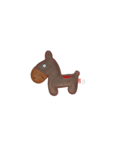 HO Doggy Doodles Donkey, Spielzeug, braun - 4x17x12 cm | Für Hunde