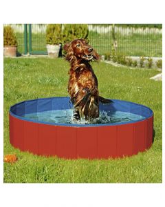 Doggy Pool rot-blau