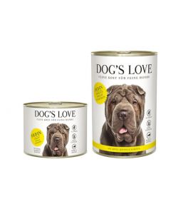 DE Dog‘s Love Classic Adult Huhn, Birne, Quinoa + Karotte | Hunde-Nassfutter