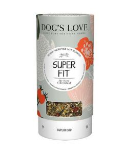 DE Dog‘s Love Super-Fit, Kräuter für Herz + Kreislauf, 70g | Ergänzungsfuttermittel