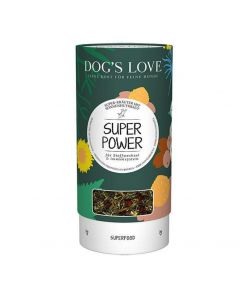 DE Dog‘s Love Super-Power, Kräuter für den Stoffwechsel, 70g | Ergänzungsfuttermittel 