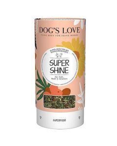 DE Dog‘s Love Super-Shine, Kräuter für Fell + Haut, 70g | Ergänzungsfuttermittel 
