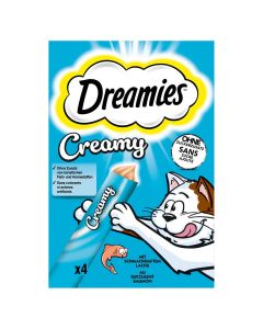 Dreamies Creamy Snacks Lachs - 11x 4x10g