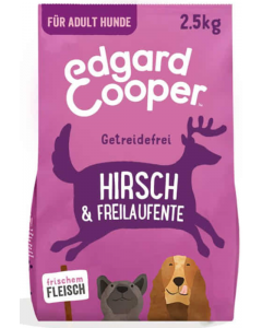 Edgard & Cooper Canine ADULT Hirsch+Freilaufente mit Apfel