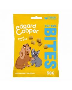 Edgard & Cooper Canine Top Dog Bites Truthahn+Huhn - 50g