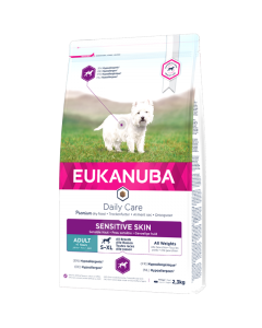 DE Eukanuba DailyCare Sensitive Skin, All Breeds - 12kg