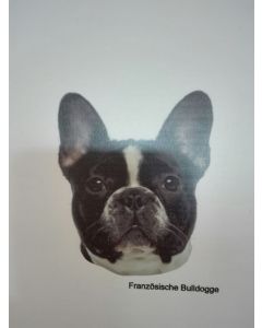 Französische Bulldogge Aufkleber, "petcenter.ch-Edition" - 2 Stück