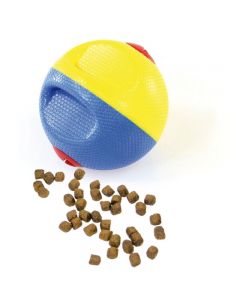 Futterball Björn mit Quietscher - ø12.5cm