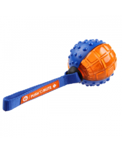 JS GiGwi Push to mute Ball - 24x7 cm | Wurfspielzeug für Hunde