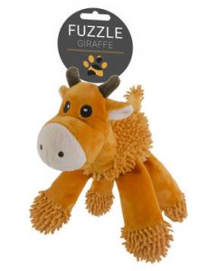 HO FUZZLE GIRAFFE orange | Hundespielzeug