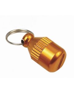 Pawise Adresshülse, gold, 2cm, Metall | Für Hunde