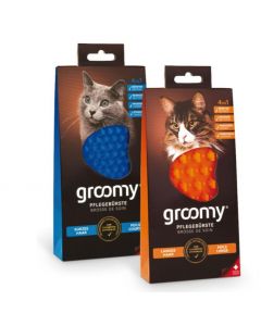 DE groomy Wellness-Bürste, 4in1 | Für Katzen