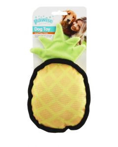 Pawise "Tropic Toy" Ananas, gelb - 23cm | Für Hunde
