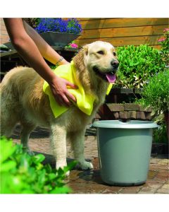 Pawise Handtuch für Hunde gelb, 40 x 50cm