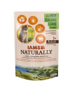IAMS NATURALLY Adult, New Zealand Lamb - 24x85g