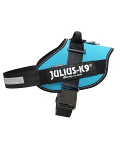 Julius-K9 IDC-Powergeschirr mit Logofeld - aquamarine | Für Hunde