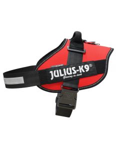 Julius-K9 IDC-Powergeschirr mit Logofeld - rot | Für Hunde