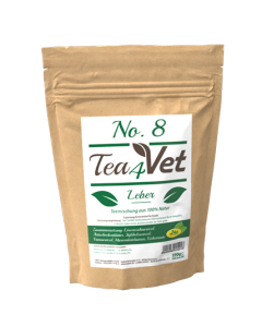 cdVet Tea4Vet No.8-Leber, 150g | ‌Ergänzungsfuttermittel für Hunde
