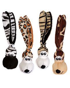 Karlie KONG Floppy Ears Wubba - Zebra, Leopard, Tiger, Giraffe