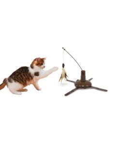 swisspet Katzenspielzeug Flying-Maus mit Schaltuhr und Drehzahlregler