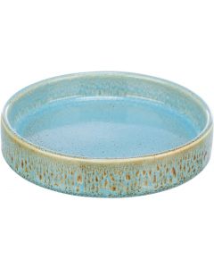 Keramiknapf für Katzen, blau