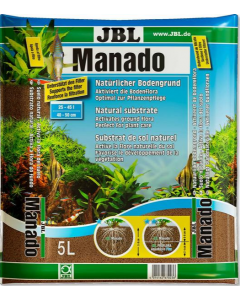 KM JBL Manado braun| Bodengrund für Aquarien
