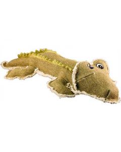 Pawise "Real Tuff" Stoff-Krokodil für Hunde, 38cm