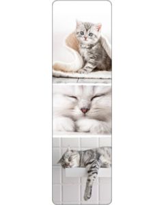HR Lesezeichen "Katzen" 17 x 5 cm