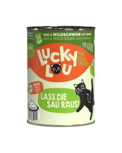 Lucky Lou ADULT Rind & Wildschwein, getreidefrei