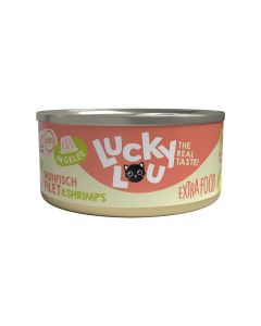 Lucky Lou ADULT Thunfisch & Shrimps in Gelee - 18x70g