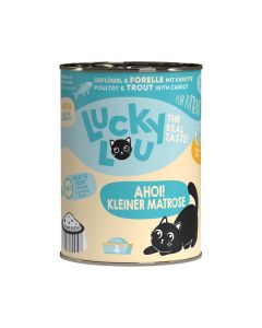 Lucky Lou Kitten Geflügel & Forelle, getreidefrei